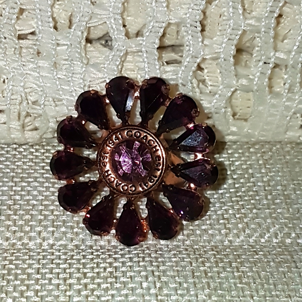 Coach ring, Vintage look, size 6